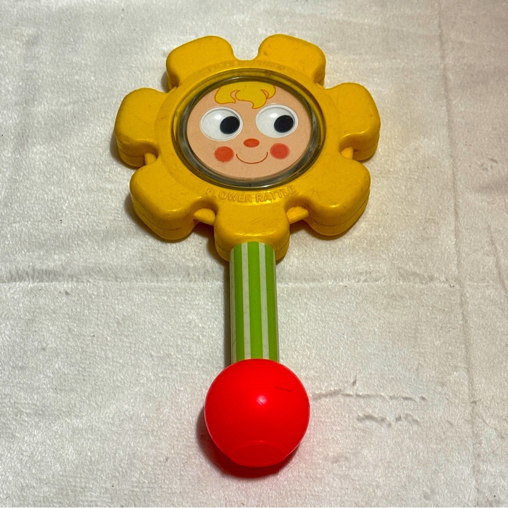 Vintage Fisher Price Flower Rattle